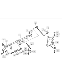 Тяга стола в'язальних апаратів M8 John Deere E15517, E42023