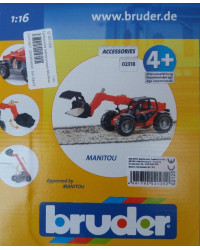 Іграшка телескопічний навантажувач Manitou MLT 633 - Іграшки Брудер