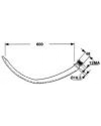 Голка преса New Holland 535624 - 600мм алюмінієва 59.005-G
