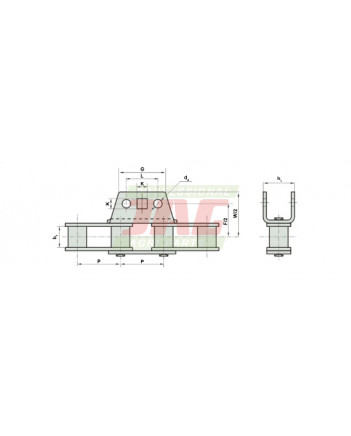 Ланцюг New Holland CA557/F3J2A.40